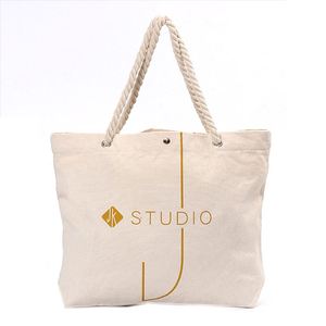 Personalized Reusable Grocery Shopping <b>Cloth</b> Tote Gift <b>Bags</b> Cotton Canvas <b>Bag</b> With Handle - Product Image 3