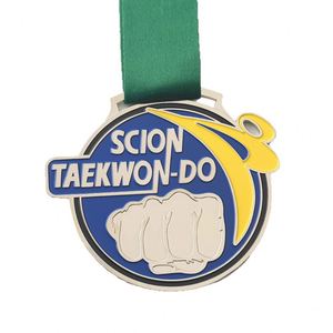Medallas de Bronce Personalizadas al por Mayor con Logotipo para Taekwondo, Judo, Ciclismo, con Precio de Fábrica - Product Image 1