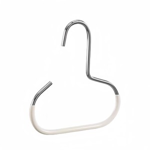 Porte-chapeaux à suspendre sur la porte, en acier inoxydable, crochet simple, design rond, capacité de charge de 3 kg, pour chambre à coucher, dortoir, rangement de garde-robe - Product Image 5