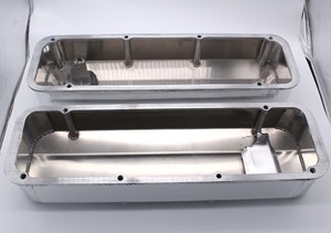 Couvre-culbuteurs en aluminium fabriqués pour BB Ford, <span class=keywords><strong>BBF</strong></span> 429 460 1/4\" Billet Rail Race VA0324 - Product Image 3