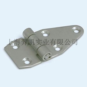Stainless Steel <b>Hinge</b> 105x50x3mm 4 Holes Brushed Finish Industrial <b>Door</b> <b>Window</b> Use - Product Image 2