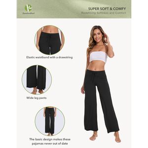 Pantalones de Pijama para Mujer BambooBud, Pantalones de Yoga de Punto Suave, Ropa de Dormir Informal, Tallas S-XXL - Product Image 2