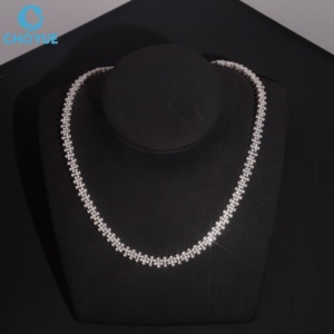 Collar de Plata S925 con Cruz Clásica Estilo Hip Hop, Certificado por GRA, con Incrustaciones de Moissanita VVS, para Hombre y Mujer, Joyería al por Mayor - Product Image 5