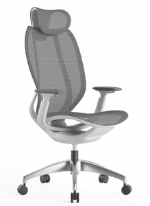 Silla para juegos giratoria ajustable en altura flexible, ordenador ergonómico de oficina con reposabrazos - Product Image 5