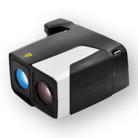 Telémetro Láser Monocular Elvis HLN-ST10 con Zoom Óptico de 35x, Resistente al Agua, Visión Nocturna de Largo Alcance