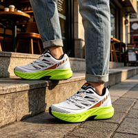 Nouvelles Chaussures de Sport Décontractées pour Hommes – Baskets Respirantes en Maille à Lacets pour la Course en Extérieur – Fabricant