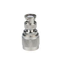 Adaptateur RF BNCJ-UHFJ RP TNC Type Mâle Jack Droit N Mâle vers BNC Mâle Adaptateur Coaxial RF
