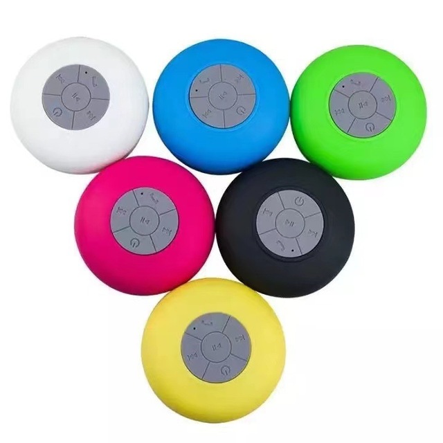 New Cheap Mini Big Suction Cup Bathroom Waterproof BT Speaker Wirelessmini Gift Speakers Handsfree Portable Speaker