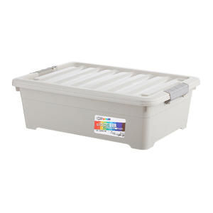 กล่องพลาสติกเก็บของใต้เตียงและบ้านวางซ้อนกันได้พร้อมฝาปิด - Product Image 5