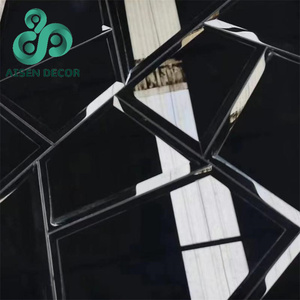 Bán buôn 30x30cm giá thấp tường nội thất trang trí nội thất phòng tắm phòng khách gương tự dính Gạch <span class=keywords><strong>Mosaic</strong></span> Thủy Tinh - Product Image 5