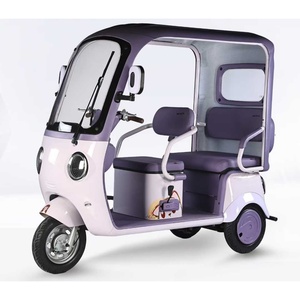 โรงงานขายส่งรถสามล้อไฟฟ้า 60V 800W สำหรับผู้โดยสารรายวัน บรรทุกเบา เดินทางในหมู่บ้าน - Product Image 3