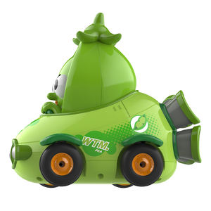 Nouveau produit transfrontalier Zesty Pea RC Car - Télécommande 2,4 GHz 40 m, vitesse 15 km/h, 360 °   Stunts, 30 minutes de jeu et design en forme de fruit - Product Image 5