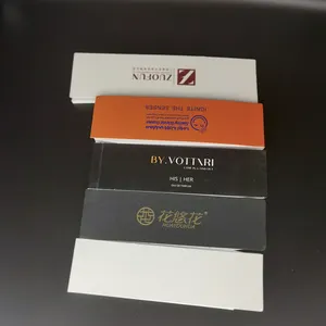 Probador de tiras de papel de fragancia personalizado, papel Blotter de Perfume con logotipo