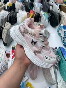 Gracer Kids Synthetic Solid Walking <b>Shoes</b> Pink Velcro Closure <b>Soft</b> Sole All Seasons Flat Heel Toddler Size 12-13 - Product Image 3