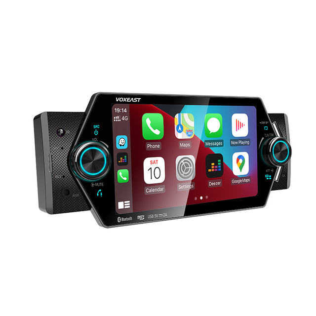 Universal 5 Inch HD Capacitive Full Touch Screen Wireless Connecting Carplay Android Auto 2Din 1Din Car Multimedia MP5 Player