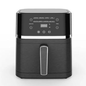 Nouvelle plaque chauffante en acier inoxydable galvanisé laminé à froid Friteuse électrique à air carré 8011D 6.5L - Product Image 4