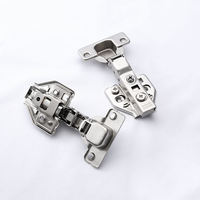 Charnière dissimulée réglable 3D à fermeture amortie hydraulique pour cuisine, salon, hôpital, en acier laminé à froid, à bas prix, pour armoire à chaussures