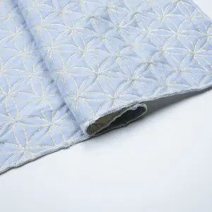 Keer ผ้าโพลีเอสเตอร์เมทาลิกผ้าแจ็คการ์ดผ้าโพลีเอสเตอร์ผลิตตามสั่งขายส่ง JDJ2047-A ฟรีตัวอย่าง