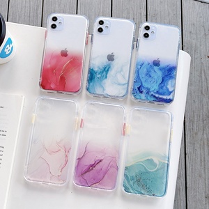 Luxury Marble Transparent Phone Case For <span class=keywords><strong>iphone</strong></span> 11 12 mini Pro Max XS X XR 7 8 plus <span class=keywords><strong>SE</strong></span> <span class=keywords><strong>2020</strong></span> Shockproof Cases <span class=keywords><strong>Cover</strong></span> - Product Image 2