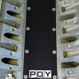 Cubierta del Colector de Admisión Poyracing Negra Plateada para Motores Lsx Ls1 Gen 3 con Pernos - Product Image 5