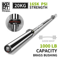 Haltères gratuites pour dynamophilie et musculation 20kg Acier 86 ''Chrome Outil de levage durable
