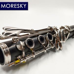 MORESKY Clarinette professionnelle en ébène Bb 17 clés Grenadilla Sib Klarnet M110 (OEM) - Product Image 3