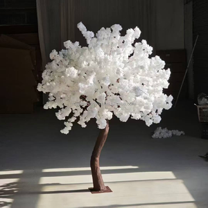 2025 vente chaude rose artificielle fleur <span class=keywords><strong>de</strong></span> cerisier <span class=keywords><strong>arbre</strong></span> décoration <span class=keywords><strong>de</strong></span> mariage Table haut fleur <span class=keywords><strong>arbre</strong></span> pièce maîtresse - Product Image 2