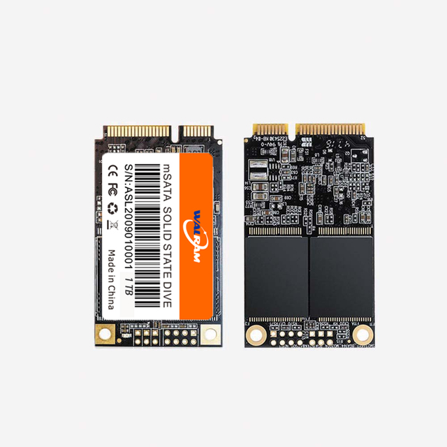 WALRAM MSATA Mini SATA3 128GB 256GB 512GB 1TB Internal Solid State Drive SSD