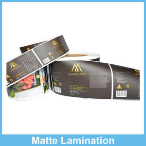 ملصقات لاصقة بسعر مخصص ملصقات طباعة لامعة للتصفيح لفة <span class=keywords><strong>promo</strong></span> - Product Image 4