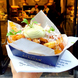 Atacado Eco Friendly Take Out Fast Food <span class=keywords><strong>Burger</strong></span> Frango Frito Caixa Bandeja Bolo Donuts Sushi Brownie Cookies Caixa De Embalagem De Papel - Product Image 1