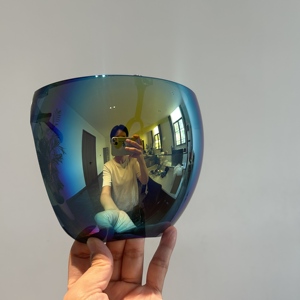 シルバーカラー <span class=keywords><strong>2026</strong></span> フェイスシールド 曇り止め保護メガネ クリアプラスチック フルフェイスシールド 曇り止めフェイスシールド 透明 - Product Image 3