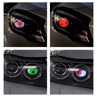 Nuevas Luces Decorativas LED RGB Simétricas Q50 H11 de Aluminio Flexible, Color Personalizado, Ajuste Universal, Bombillas USB de 12V para Auto