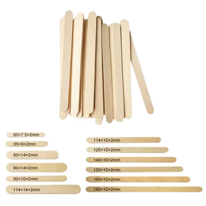 Palitos de Helado de Madera de Abedul Biodegradables y Ecológicos de Alta Calidad, con Logotipo Personalizado, Diferentes Tamaños, BOFA - Product Image 1