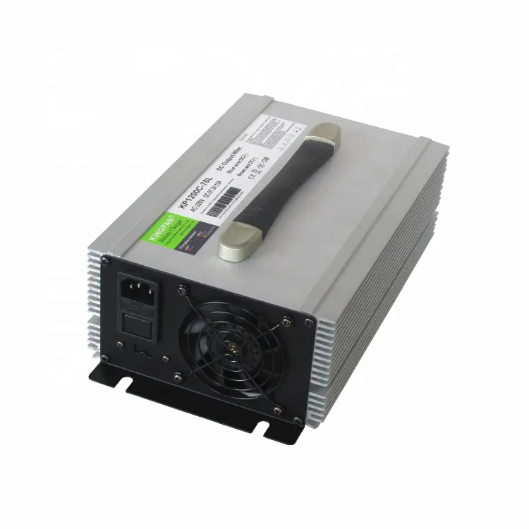 1200W 12V 60a 24V 35a 36V 25a 48V 20a 60V 15a 72V 12a Pengisi Daya Cepat Baterai Li-ion CC CV Otomatis untuk Kendaraan Listrik