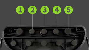 Tùy Chỉnh Thương Hiệu Đa Chức Năng <span class=keywords><strong>ABS</strong></span> Revoflex Xtreme Bụng Bánh Xe Cơ Bắp Chất Lượng Cao Tập Thể Dục Sức Mạnh Đào Tạo AB Bánh Xe Con Lăn - Product Image 4