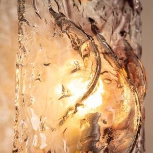 Modern Minimalist Wall Lamp Artistic Glass Design E27 LED Tricolor Light Switch Control For Living Room Bedroom - Product Image 4