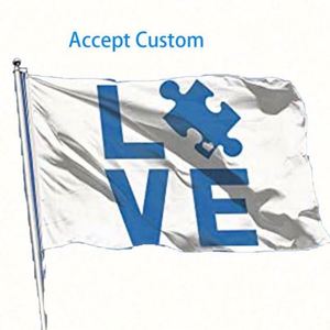 ธงผนังพิมพ์ดิจิทัลโพลีเอสเตอร์ขนาด 3x5 ฟุต แบบกำหนดเองสำหรับโปรโมชั่น ธงทีมสำหรับงานอีเว้นท์และกีฬากลางแจ้ง - Product Image 3