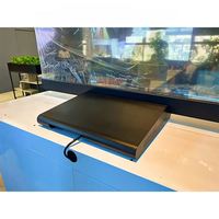 Affichage numérique OLED transparent HD tactile ultra-fin de 55 pouces haute résolution pour les magasins de détail, les centres commerciaux et les ascenseurs