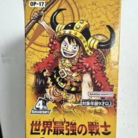 Boîte de boosters One Piece TCG OP 17 Les Guerriers les plus Forts, jeu de cartes à collectionner, 24 paquets, cartes anime à collectionner, vente en gros