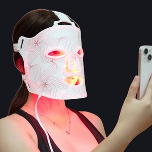 2025 nouveaux produits de beauté Silicone Led masque facial avec masque de thérapie par la lumière rouge de thérapie de photon Portable - Product Image 1