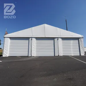工厂预制仓储棚盖遮挡物户外重型铝合金结构工业仓库帐篷