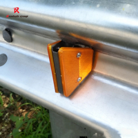Délinéateurs route réfléchissante trapézoïdale garde-corps délinéateur sécurité poste autoroute réflecteurs avertissement