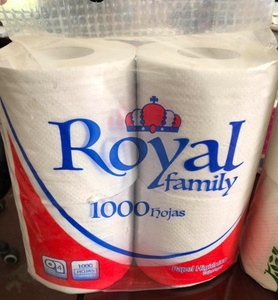 Papier toilette <span class=keywords><strong>2</strong></span> plis 400 feuilles 100% pâte vierge Rouleau de papier toilette personnalisé - Product Image 3