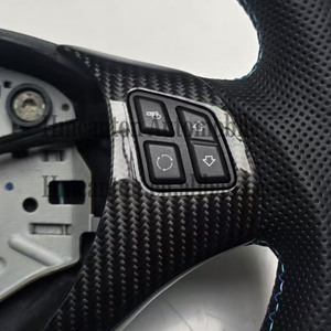 สินค้าขายส่งใหม่ พวงมาลัยหนังคาร์บอนไฟเบอร์ ผลิตภัณฑ์ยอดนิยมสำหรับ BMW E90 วัสดุหนัง - Product Image 5