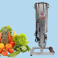 100L Grote Capaciteit Hummus Processor Ui Groente Snijder Blender Mixer