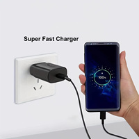 Chargeur GaN 25W en gros de l'usine TKT, adaptateur de voyage à prise Type C, chargeur rapide, adaptateur secteur pour téléphone Samsung