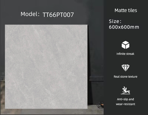 Piastrelle in Porcellana Opaca Moderne 600x600mm per Camere d'Albergo, <span class=keywords><strong>Piscine</strong></span>, Pareti, Pavimenti, Soggiorni, Resistenti agli Acidi e Antibatteriche - Product Image 3