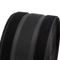 Vente en gros OEM, ruban de fixation en nylon 100% écologique, lavable, avec crochet et boucle combinés sur le même côté, pour attache de câble