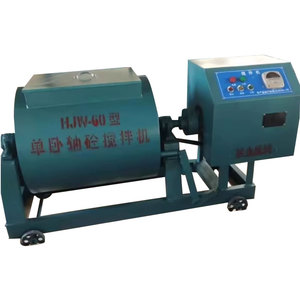 เครื่องผสมคอนกรีต HJW-60 แบบเพลาแนวนอนเดี่ยว พร้อมอุปกรณ์ทดสอบแรงกด - Product Image 5