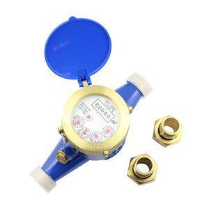 Multi Jet Water Meter 1/2 Inch Brass Threaded For Household Cold Hot Water Measurement - Product Image 1